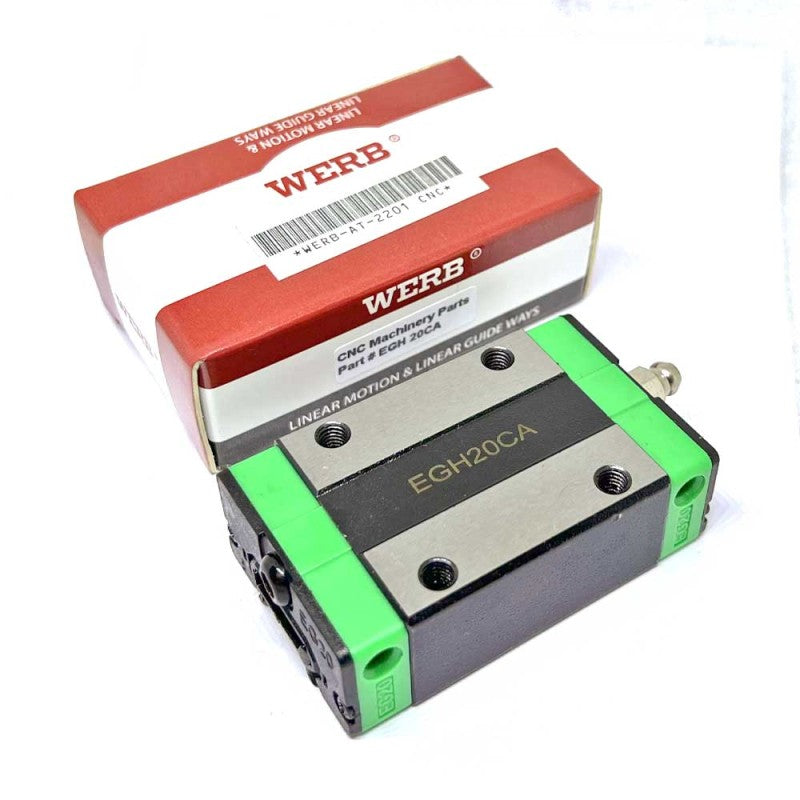 EGH 20CA WERB - EGH Series , Linear Guide Blocks , CNC Linear Guideways | WERB | Abdul Traders