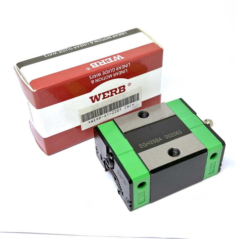 EGH 25SA WERB - EGH Series , Linear Guide Blocks , CNC Linear Guideways | WERB | Abdul Traders