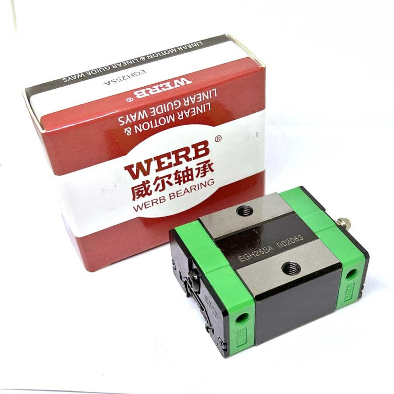 EGH 25SA WERB - EGH Series , Linear Guide Blocks , CNC Linear Guideways | WERB | Abdul Traders