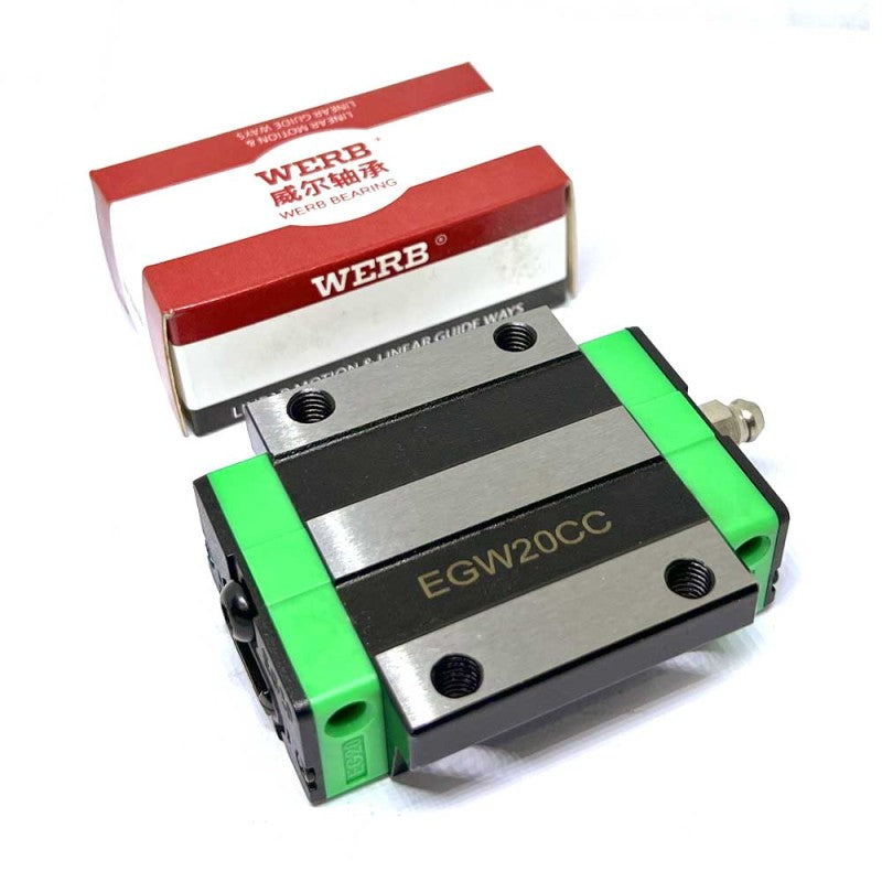 EGW 20CC WERB - EGW Series , Linear Guide Blocks , CNC Linear Guideways | WERB | Abdul Traders