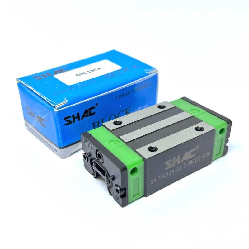 GHL 15 CA (HGL 15CA) - HGL Series , Linear Guide Blocks , CNC Linear Guideways | SHAC | Abdul Traders