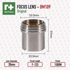 Raytools Cutting Head BM-109 Focus Lens Assembly