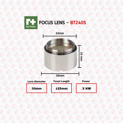 Raytools Cutting Head BT-240S Focus Lens Assembly