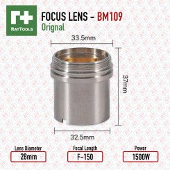 Raytools Cutting Head BM-109 Focus Lens Assembly