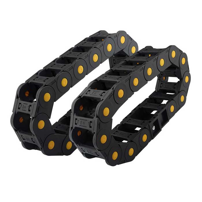 Drag Chain 25x57 Bridged Plastic - Bridged Series , Drag Chain Cable Covers , CNC Machine Parts | Neutral | Abdul Traders