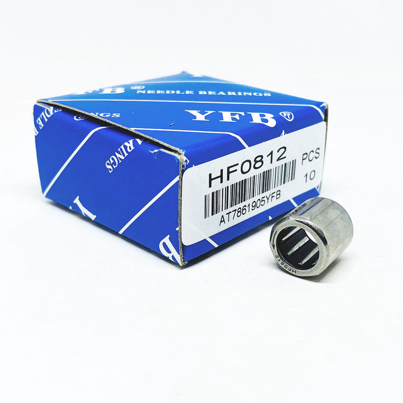 HF 0812 (FCL-8) - HF Series , Drawn Cup Roller Clutch , Oneway Lock Bearings | YFB | Abdul Traders