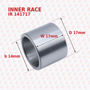IR 141717 - Inner Race, b 14mm, D 17mm, W 17mm