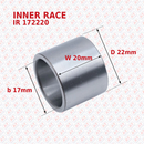 IR 172220 - Inner Race, b 17mm, D 22mm, W 20mm