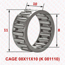 CAGE 08X11X10 (K 081110)