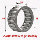 CAGE 58X63X20 (K 586320)