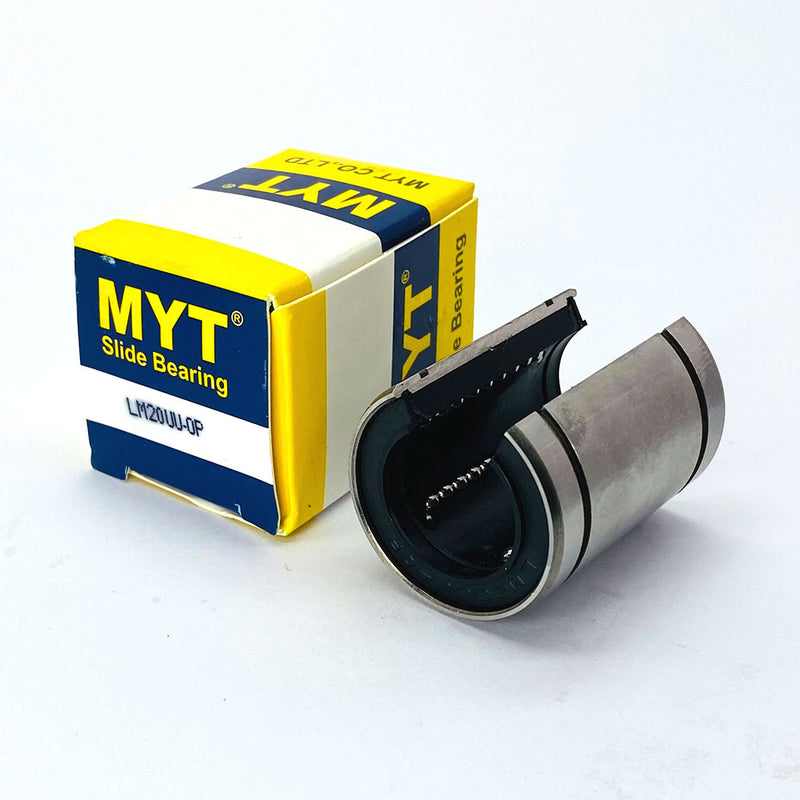 LM 20UU OP - LM-OP Series , Compact Ball Bushings , Linear Motion Bearings | MYT | Abdul Traders