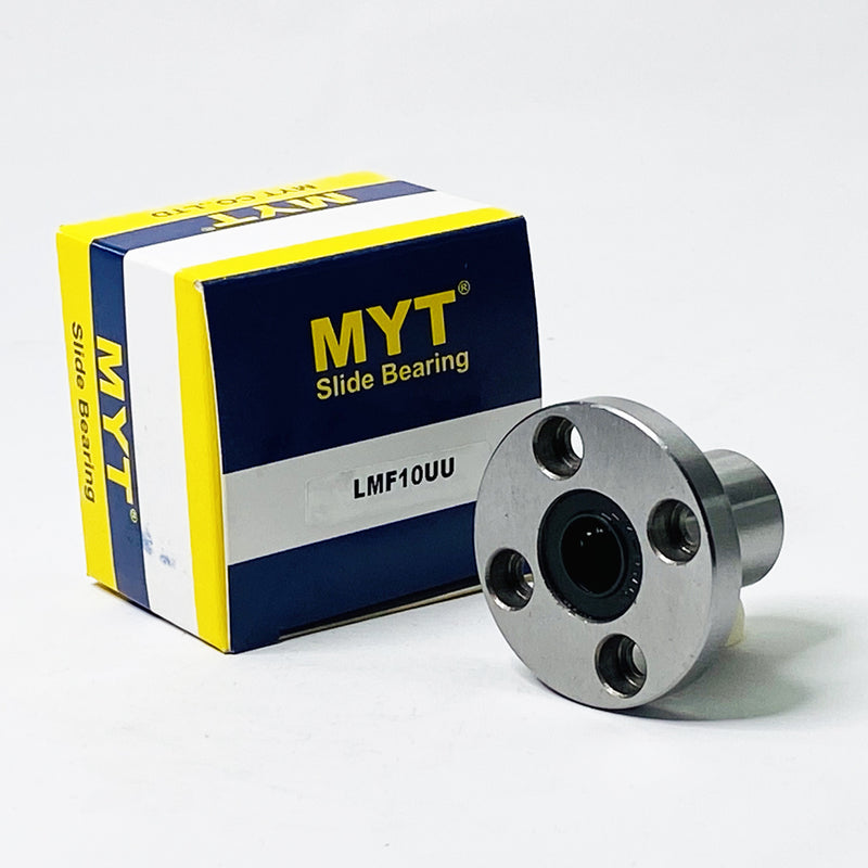 LMF 10UU - LMF-LMFL Series , Round Flange Bearings , Linear Motion Bearings | MYT | Abdul Traders