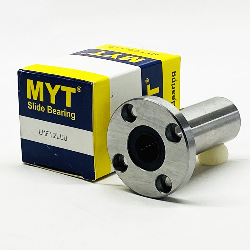 LMF 12LUU - LMF-LMFL Series , Round Flange Bearings , Linear Motion Bearings | MYT | Abdul Traders