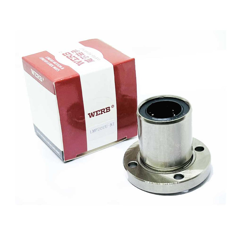 LMF 20UU - LMF-LMFL Series , Round Flange Bearings , Linear Motion Bearings | MYT | Abdul Traders