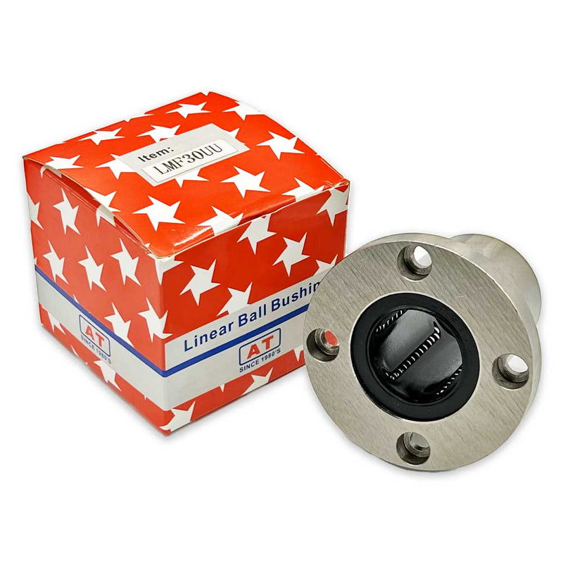 LMF 30UU - LMF-LMFL Series , Round Flange Bearings , Linear Motion Bearings | MYT | Abdul Traders