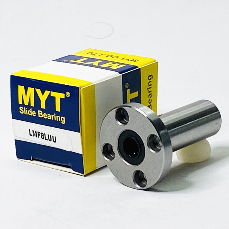 LMF 08LUU - LMF-LMFL Series , Round Flange Bearings , Linear Motion Bearings | MYT | Abdul Traders