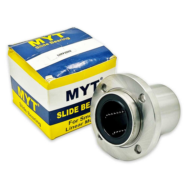 LMFP 35UU - LMFP Series , Round Flange Bearings , Linear Motion Bearings | MYT | Abdul Traders