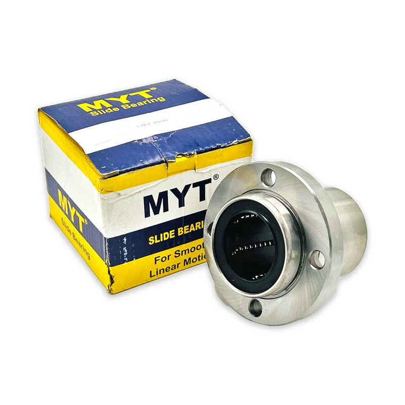 LMFP 40UU - LMFP Series , Round Flange Bearings , Linear Motion Bearings | MYT | Abdul Traders