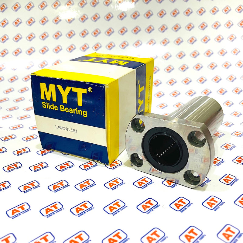 LMH 20LUU - LMH-LMHL Series , Rectangle Flange Bearings , Linear Motion Bearings | MYT | Abdul Traders