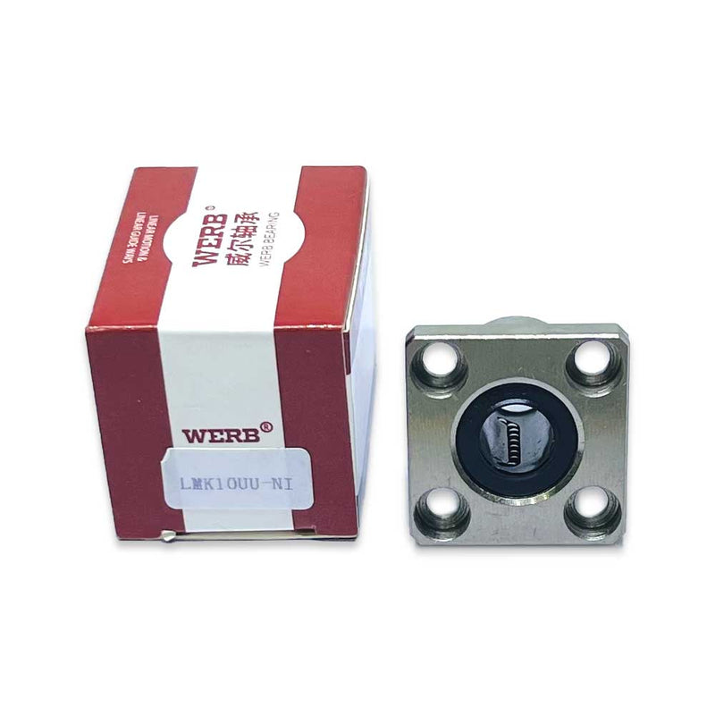 LMK 10UU - LMK-LMKL Series , Square Flange Bearings , Linear Motion Bearings | MYT | Abdul Traders