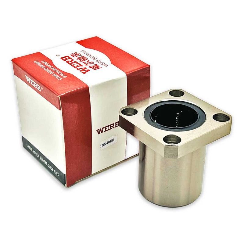 LMK 40UU - LMK-LMKL Series , Square Flange Bearings , Linear Motion Bearings | MYT | Abdul Traders