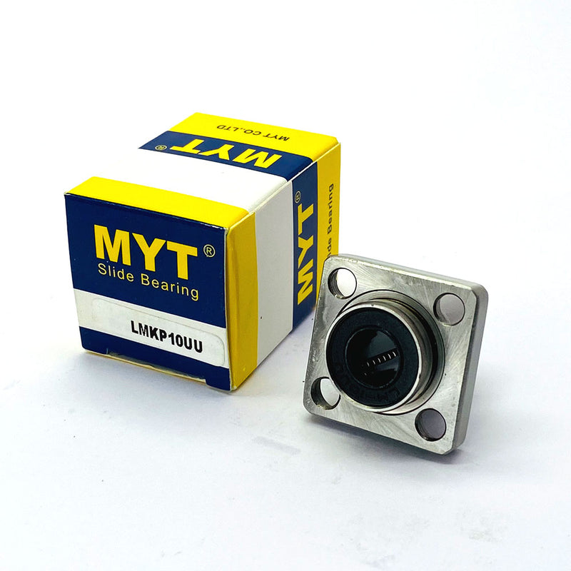 LMKP 10UU - LMKP Series , Square Flange Bearings , Linear Motion Bearings | MYT | Abdul Traders