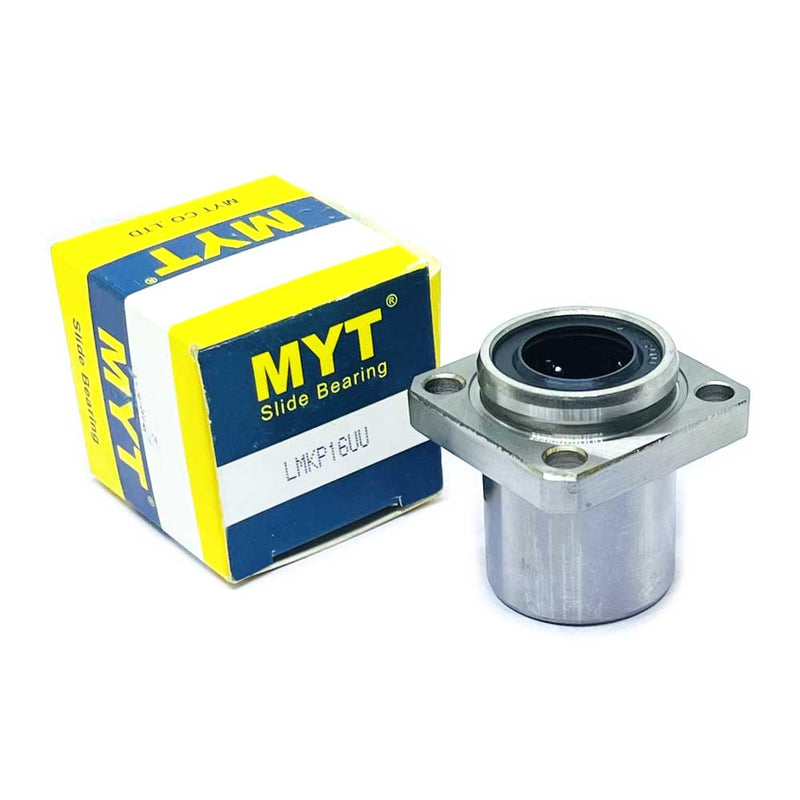 LMKP 16UU - LMKP Series , Square Flange Bearings , Linear Motion Bearings | MYT | Abdul Traders