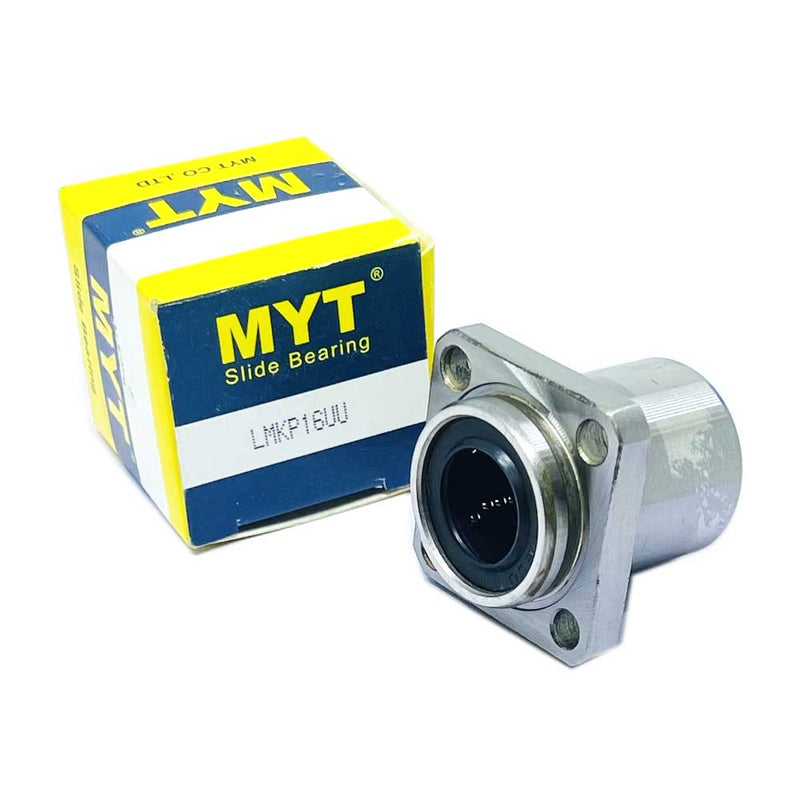 LMKP 16UU - LMKP Series , Square Flange Bearings , Linear Motion Bearings | MYT | Abdul Traders