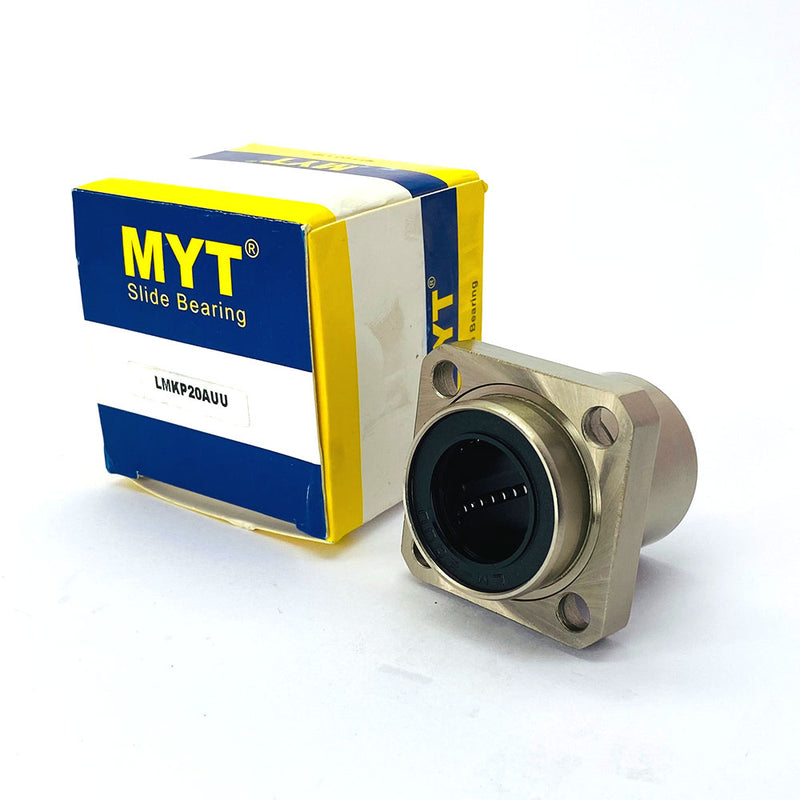 LMKP 20UU - LMKP Series , Square Flange Bearings , Linear Motion Bearings | MYT | Abdul Traders