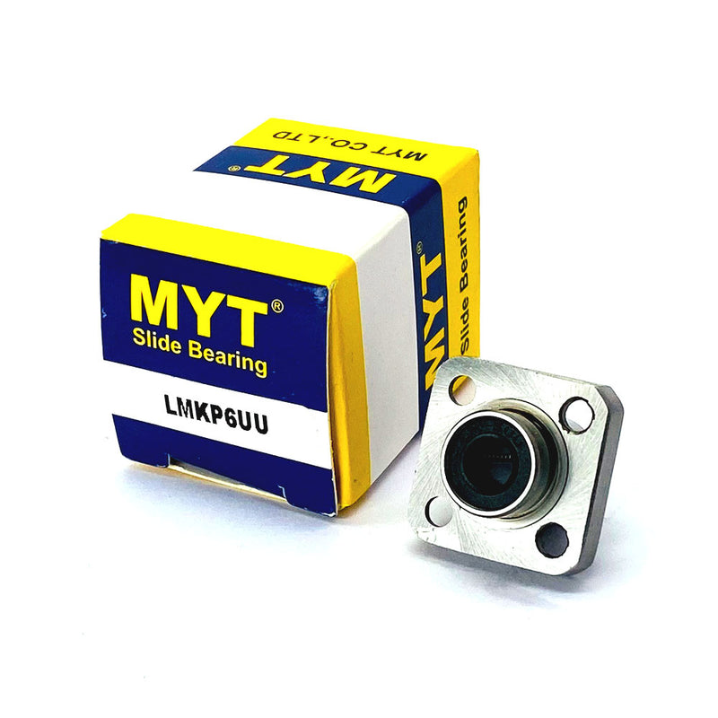 LMKP 06UU - LMKP Series , Square Flange Bearings , Linear Motion Bearings | MYT | Abdul Traders