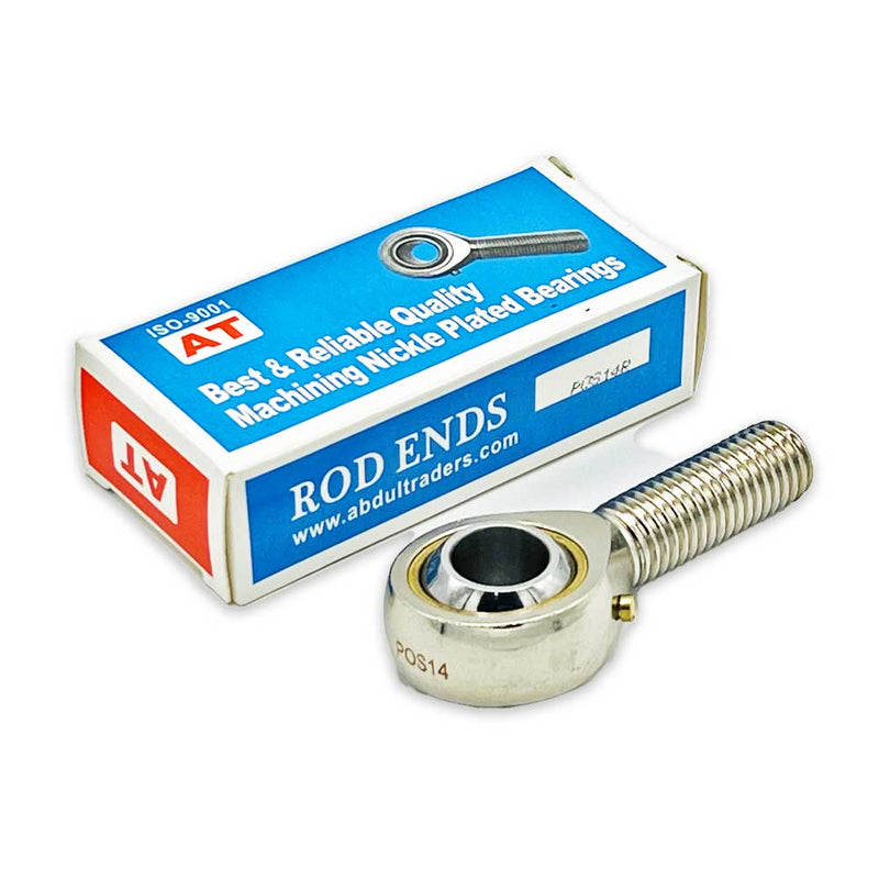 POS 14 - POS Series , Male Thread R+L , Rod End Bearings | AT | Abdul Traders