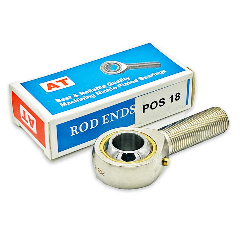 POS 18 - POS Series , Male Thread R+L , Rod End Bearings | AT | Abdul Traders