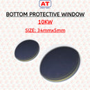 Abdul Traders AT brand 10KW protective window, 34mm diameter, 5mm thickness, for BOCI BLT 421/421S fiber laser cutting heads.