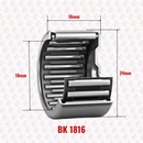 Abdul Traders BK 1816 closed-end drawn cup needle roller bearing with 18mm inner diameter and 16mm length