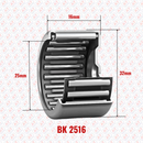 Abdul Traders BK 2516 closed-end drawn cup needle roller bearing with 25mm bore and 32mm outer diameter
