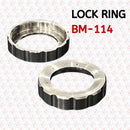 Abdul Traders high-precision metal lock nut for RayTools BM114 fiber laser cutting head nozzle assembly