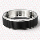 Abdul Traders high-precision metal lock nut for RayTools BM115 fiber laser cutting head with knurled grip