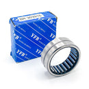 Abdul Traders YFB BR 303916 heavy-duty machined needle roller bearing without inner ring next to its blue product box