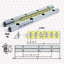 Abdul Traders Cross Roll LBV4-160-15z CNC linear guideway rail with technical diagram and 15 rollers