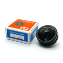 Abdul Traders GE 20ES radial spherical rod end bearing with black finish next to its branded product box