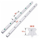 Abdul Traders SHAC GER 20-4000 precision linear guide rail with technical dimensions for CNC and automation systems