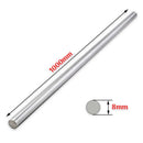 Abdul Traders WERB SF 08x1000 hardened steel linear round shaft, 8mm diameter and 1000mm length for CNC machinery.
