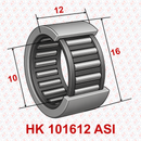 Abdul Traders YFB HK 101612 ASI drawn cup needle roller bearing with technical dimension markings