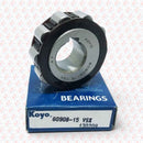 Abdul Traders KOYO 60908-15YSX cylindrical eccentric cam roller bearing with metal rollers and black outer ring