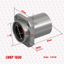 Abdul Traders MYT LMKP 16UU square flange linear bearing with 16mm bore and four mounting holes for CNC machinery