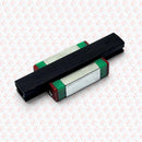 Abdul Traders WERB MGN 9C miniature linear guide block for 9mm rails featuring a compact metal and plastic design.