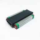 Abdul Traders WERB MGW 12H miniature linear guide block for 12mm wide rails with steel body and green end seals