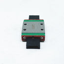 Abdul Traders WERB MGW 7C miniature linear guide block for 7mm wide rails with green and red accents