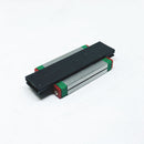Abdul Traders WERB MGW 7H miniature linear guide block for 7mm wide rails with black and metallic finish