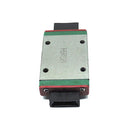 Abdul Traders WERB MGW 9H miniature linear guide block for 9mm wide rails with green and red accents